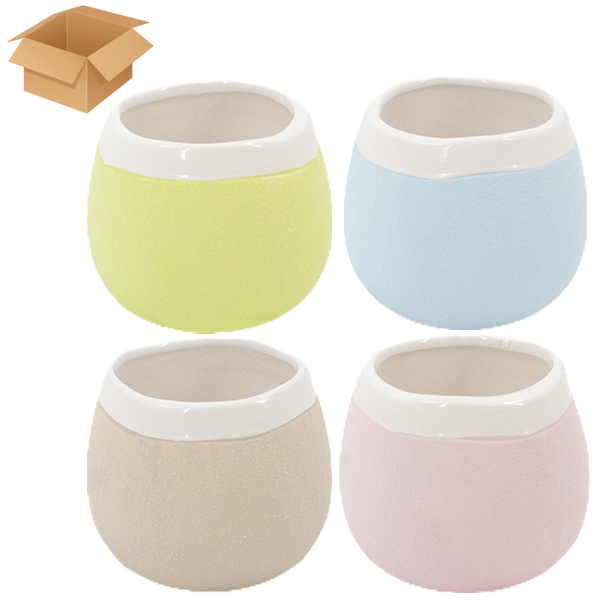 Кашпо керамическое ШАРИК Ø-9см h-9см Кашпо керамическое ШАРИК Ø-9см h-9см