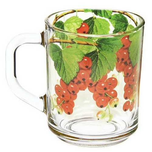 Кружка "Чайная" 320 мл "Красная смородина"