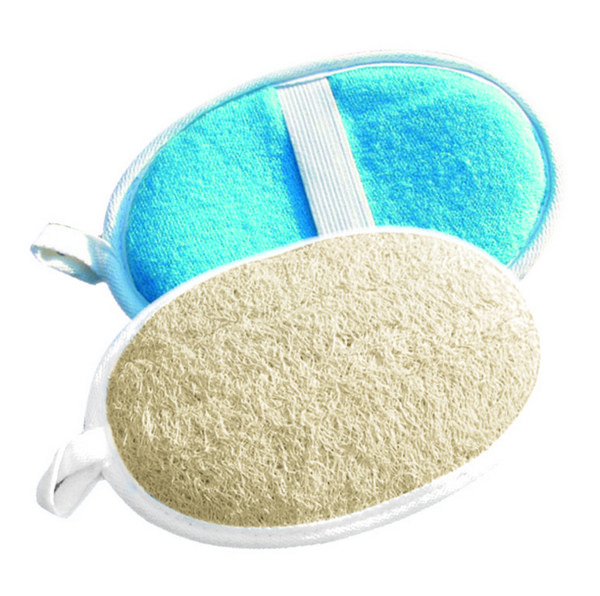 Мочалка из люфы овальная 