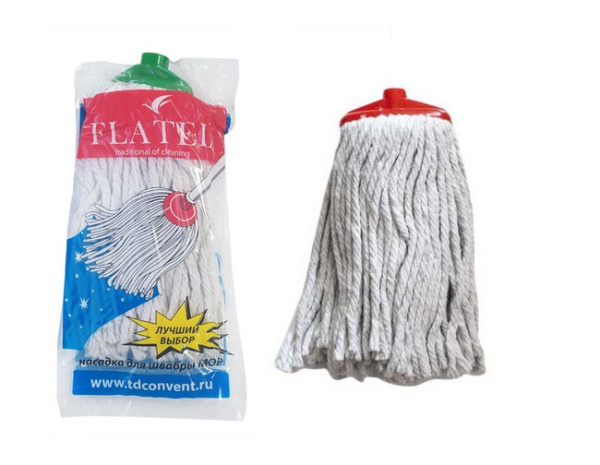 Насадка для швабры 250гр (полиэстер, хлопок)