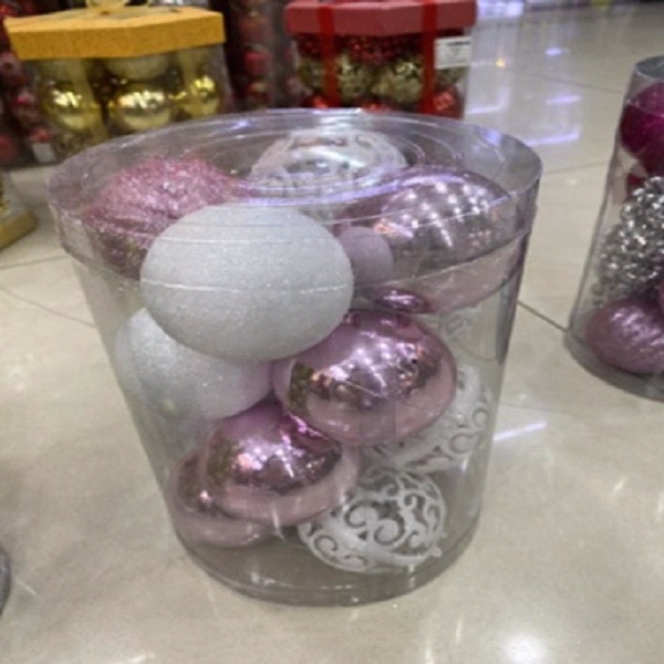 Шары елочные 6см, 16шт