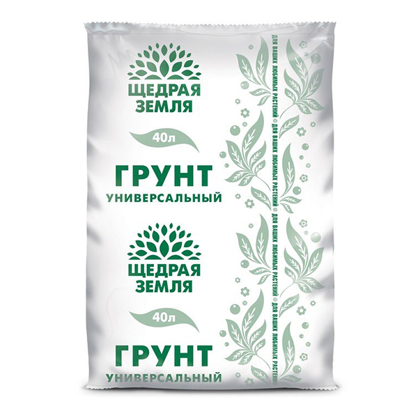 Грунт универсальный Щедрая земля НЦС 40л