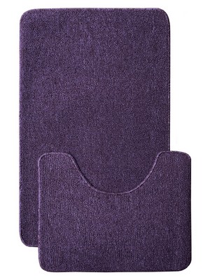 Комплект из 2 ковриков  STAR LIGHT LATEX 60х100 (U 50x60) лиловый, L CADESI Турция