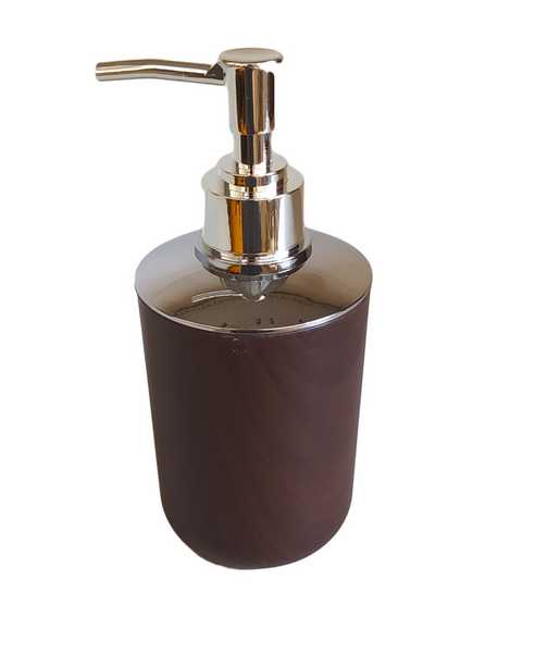 Дозатор для жидкого мыла 330мл ШОКОЛАД (16*6см)
