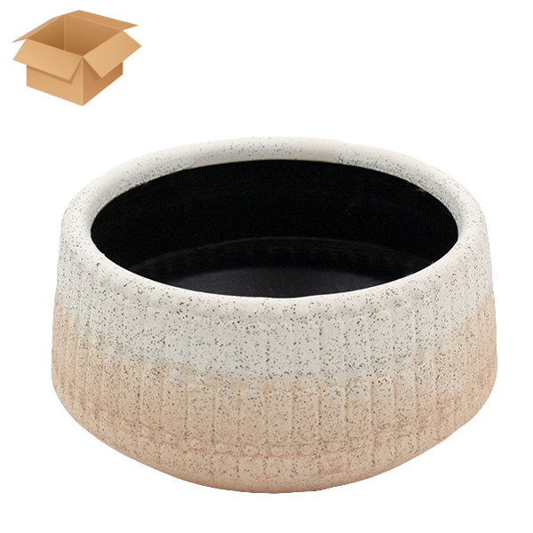 Кашпо керамическое ПИЗА 15*15*7см