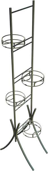 Цветочница разборная "Лесенка4" высота 1,22 м