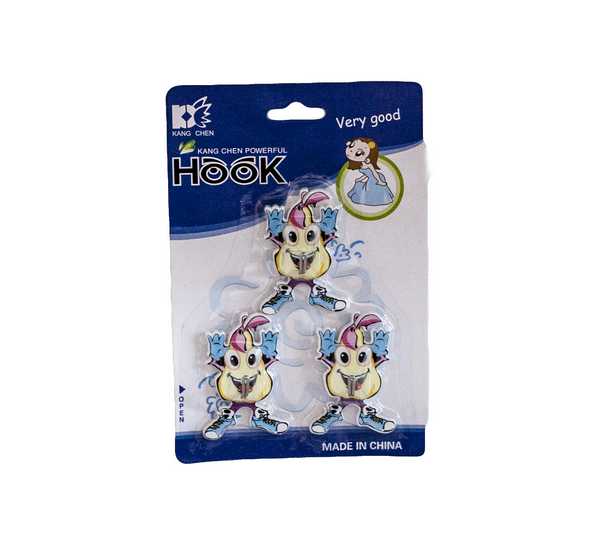 Набор крючков 3 шт ВЕСЕЛЫЕ