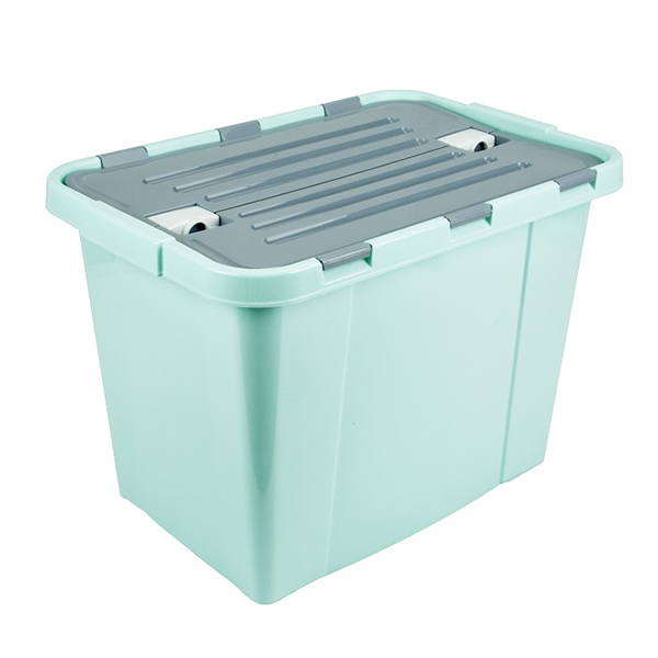 Контейнер для хранения LEON 26л бирюзовый (то)