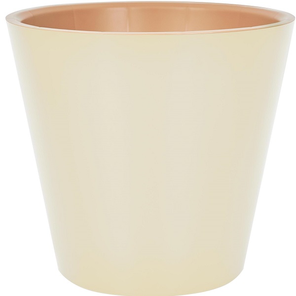 Горшок для цветов London D230мм 5л сливочный (то)