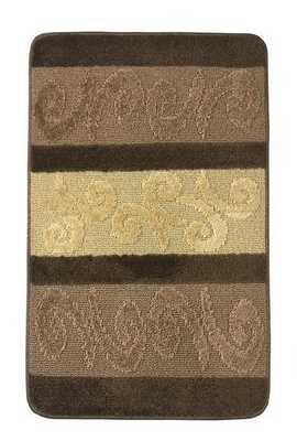 Коврик для из полипропилена на латексной основе, "L'CADESI HURREM", 50х80см, бежевый, Турция