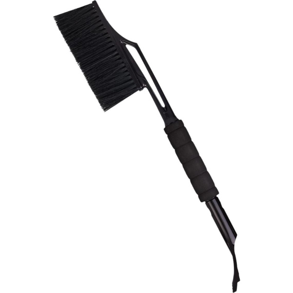 Щетка для снега Techno со съемным скребком для льда 58см cyber black