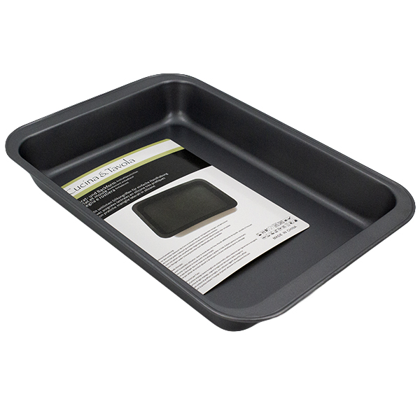 Форма для запекания металлическая 33*24*4см