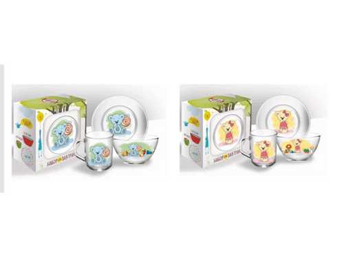 Набор для завтрака 3 пр."Мишки "