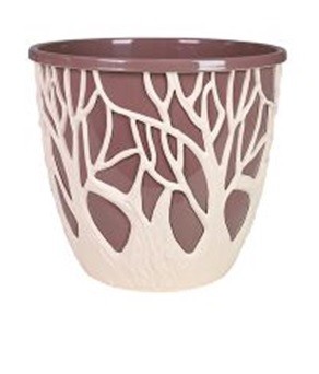 Кашпо Форест 3л Пудра/Мокко