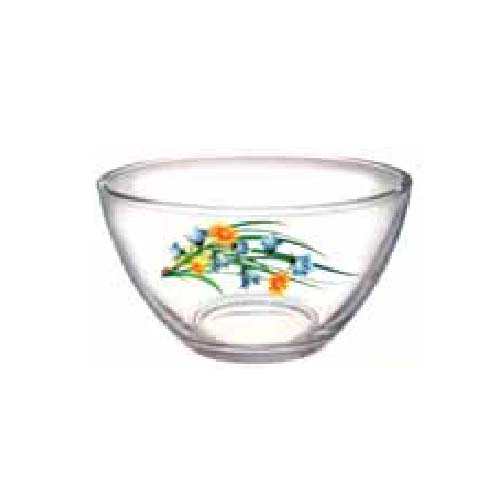 Салатник "Гладкий"  малый Цветочная фиерия 4