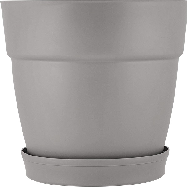 Горшок для цветов Villa de Fiori D130мм с поддоном 1,1л французский платан (то)