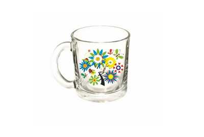 Кружка 300 мл "Чайная" Яркое лето микс
