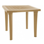 Стол квадратный Элластик (бежевый)