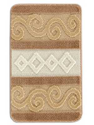 Набор ковриков 2шт. HURREM из пропилен. 50*80см бежевый