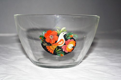 Салатник "Гладкий"  большой Русские узоры