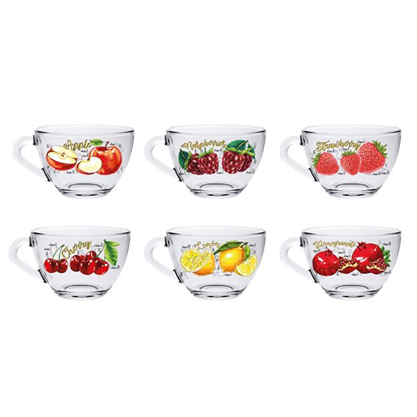 Кружка "Прага" 200 мл "Полезные фрукты микс"