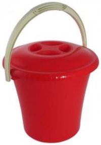 Ведро "Либерти" 10л. с крышкой (то)