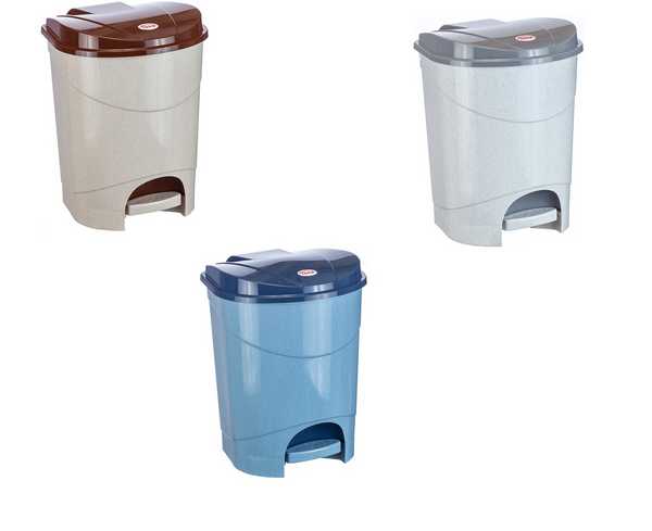 Контейнер для мусора с педалью 7л