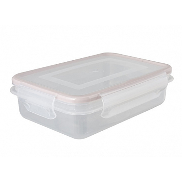 Контейнер для СВЧ 0,5л "ЭКСТРА ЛОК" S (розовый)