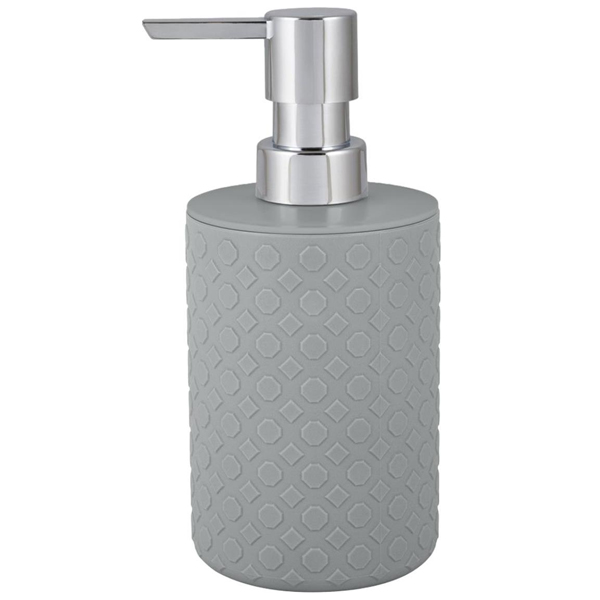 Дозатор для жидкого мыла STOCKHOLM серый шторм (то)