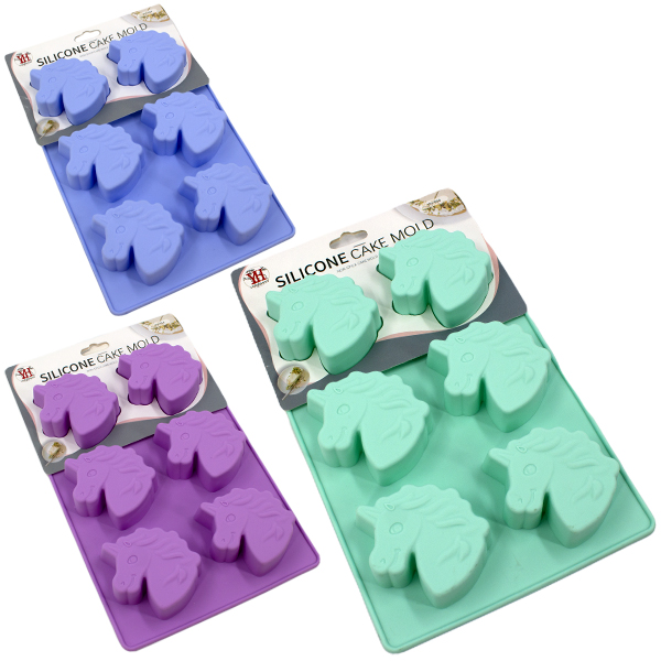 Форма для выпечки силиконовая 6 ячеек, 26*17*2см