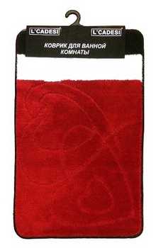 Набор ковриков 2шт. MARATHON из пропилен. 50*80см NIDA красный