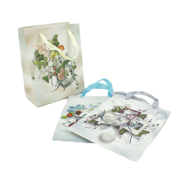 Пакет подарочный 23*18*10см