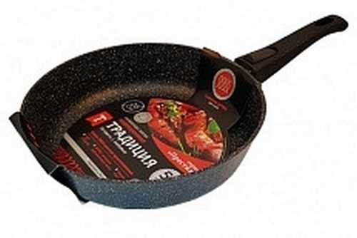 Сковорода а/пр литая 26см съемн/руч Престиж ТМ Традиция (индукция) 