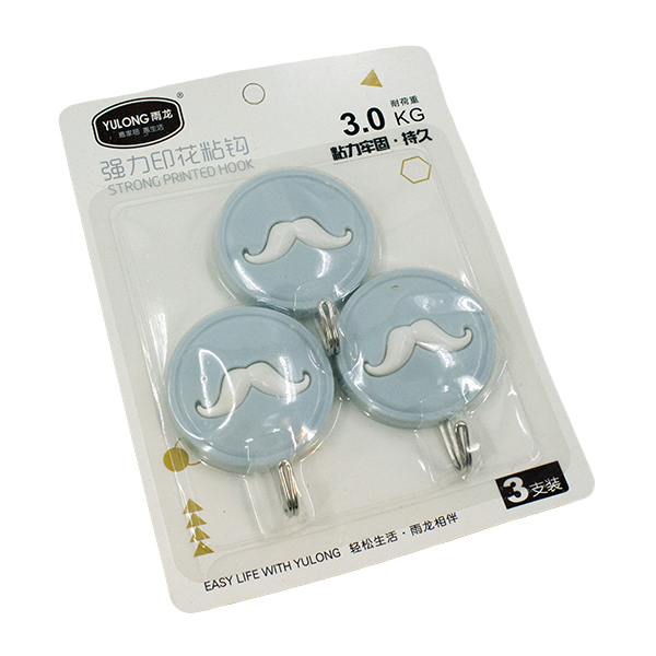 Крючки фигурные 3шт (пластик, металл) Крючки фигурные 3шт (пластик, металл)