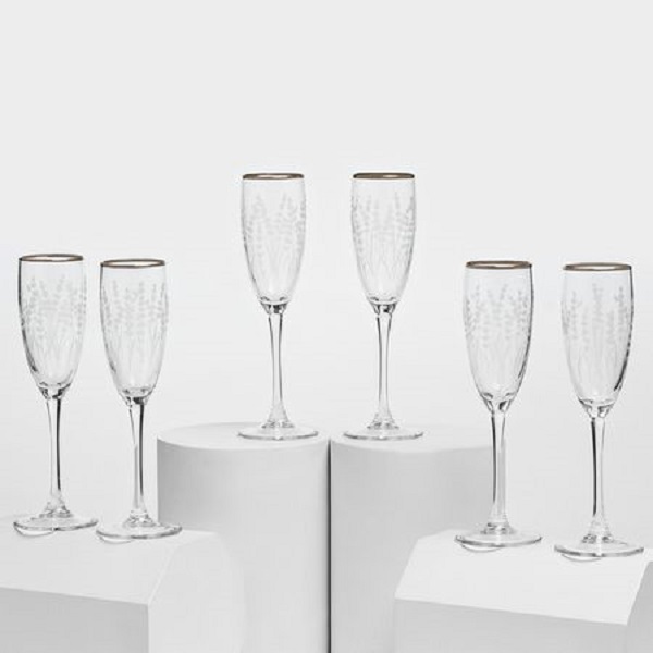 Набор бокалов 170мл. 6шт. арт.1780-ГЗ6 "Лаванда" 