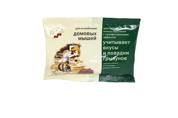 Родентицид К_С гран.прим. от домовых мышей 100гр.