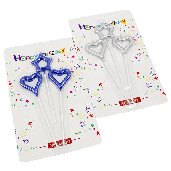 Свечи для торта h-16см (набор 3шт)