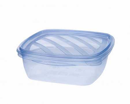 Контейнер пищевой квадратный "Лайт" 0,9 л (то)