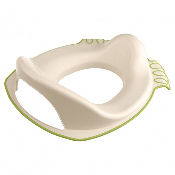Накладка на унитаз детская с декором (зеленый)(то)