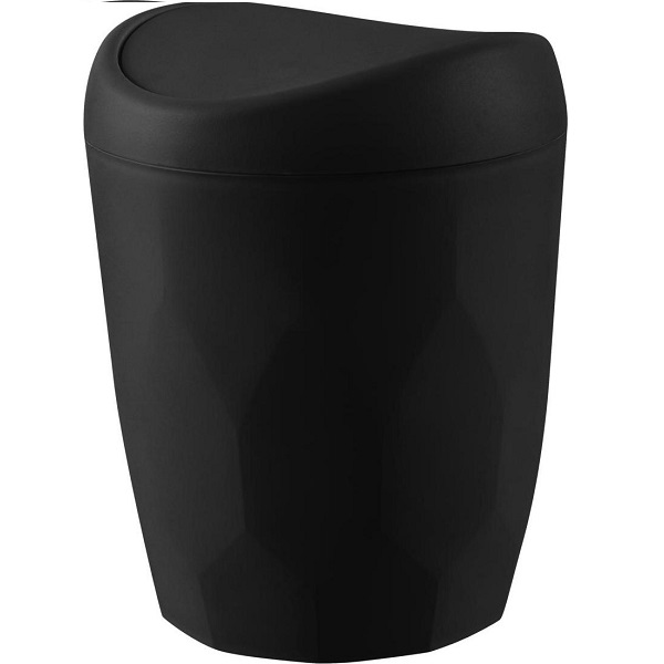 Контейнер для мусора Keeplex Light 1л черный лотос (то)
