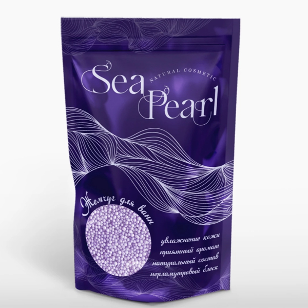 Sea Pearl жемчуг для ванн Cиреневый 250 г.