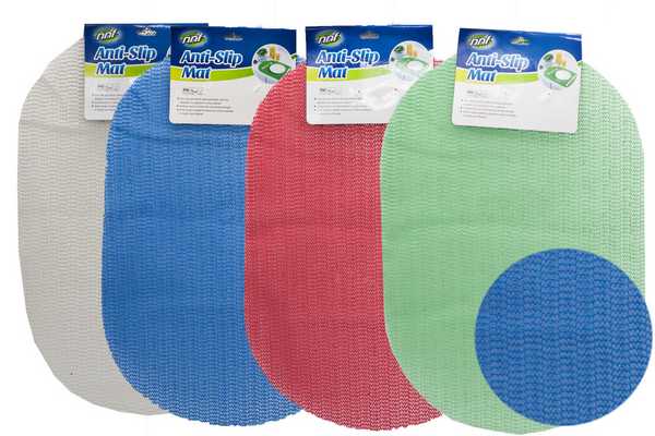 Коврик для посуды овальный ПАУТИНКА 29х43см 