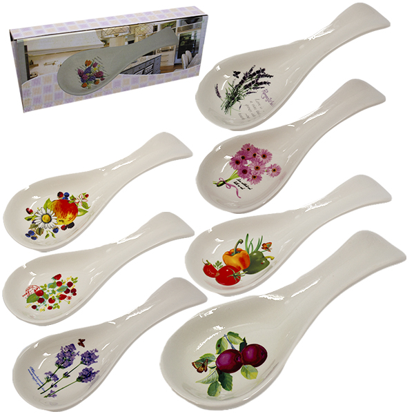 Подставка под ложку керамическая 25*9см