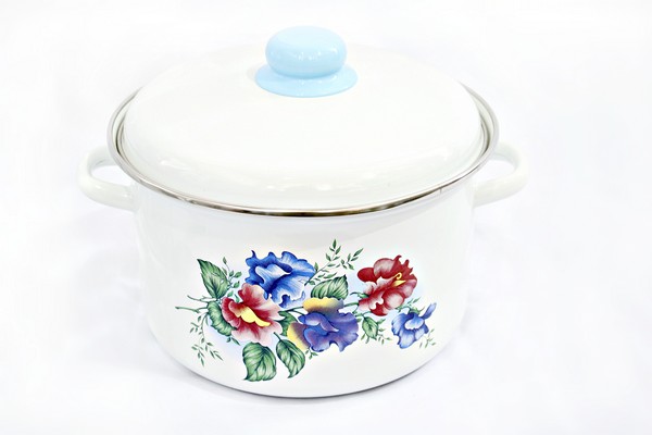 Кастрюля эмал  4л 