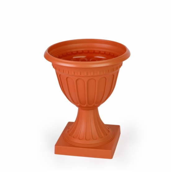 Вазон "Олимпия" 18л. на выс. ножке (коричневый)