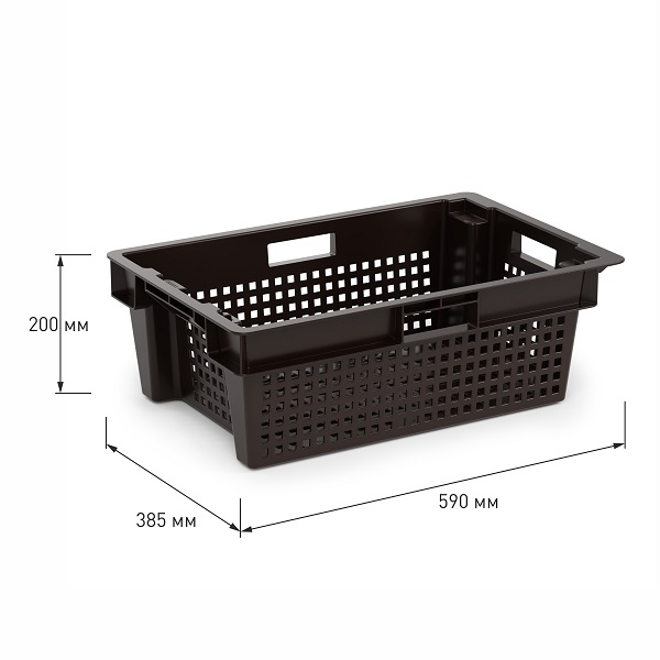 Ящик универсальный (600х400х200)(2 сорт) (микс)(то)