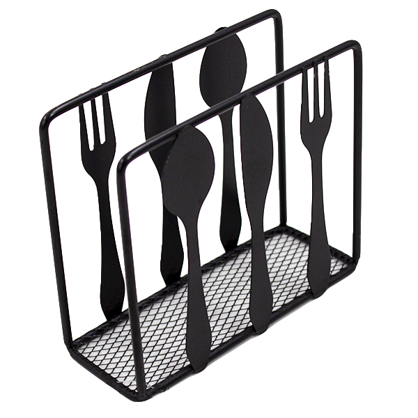 Салфетница металлическая KITCHEN 11*4*10см