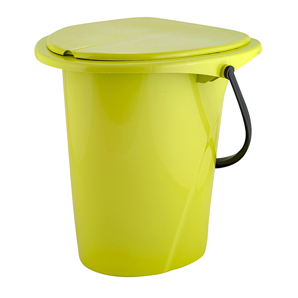 Ведро-туалет 17л Smart Solution оливковый (то)