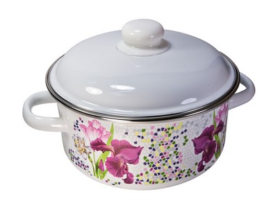 Кастрюля 5л. цилиндр. Мозайка