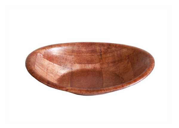 Салатник овальный Ø 23 h ~18см (дерево) 500мл